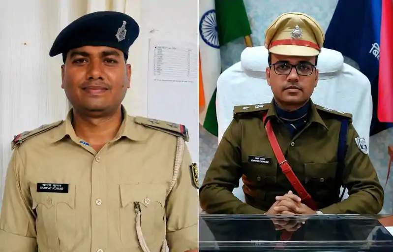 एसपी के आंख तरेरते ही नप गये थानेदार संपत कुमार, महंगे पड़े 25 लाख एसपी के आंख तरेरते ही नप गये थानेदार संपत कुमार, महंगे पड़े 25 लाख