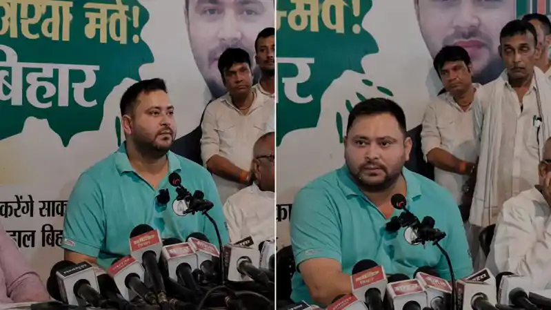 'लालू परिवार को गाली देते-देते बन गए CM' भयंकर गुस्से में तेजस्वी यादव आए मीडिया के सामने, ये क्या बोलने लगे 'लालू परिवार को गाली देते-देते बन गए CM' भयंकर गुस्से में तेजस्वी यादव आए मीडिया के सामने, ये क्या बोलने लगे