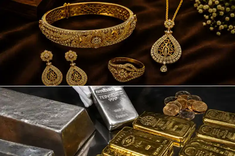 पटना में सोना-चांदी सस्ता, मिल रहा आकर्षक ऑफर, बाजारों में ग्राहकों की उमड़ी भीड़ पटना में सोना-चांदी सस्ता, मिल रहा आकर्षक ऑफर, बाजारों में ग्राहकों की उमड़ी भीड़