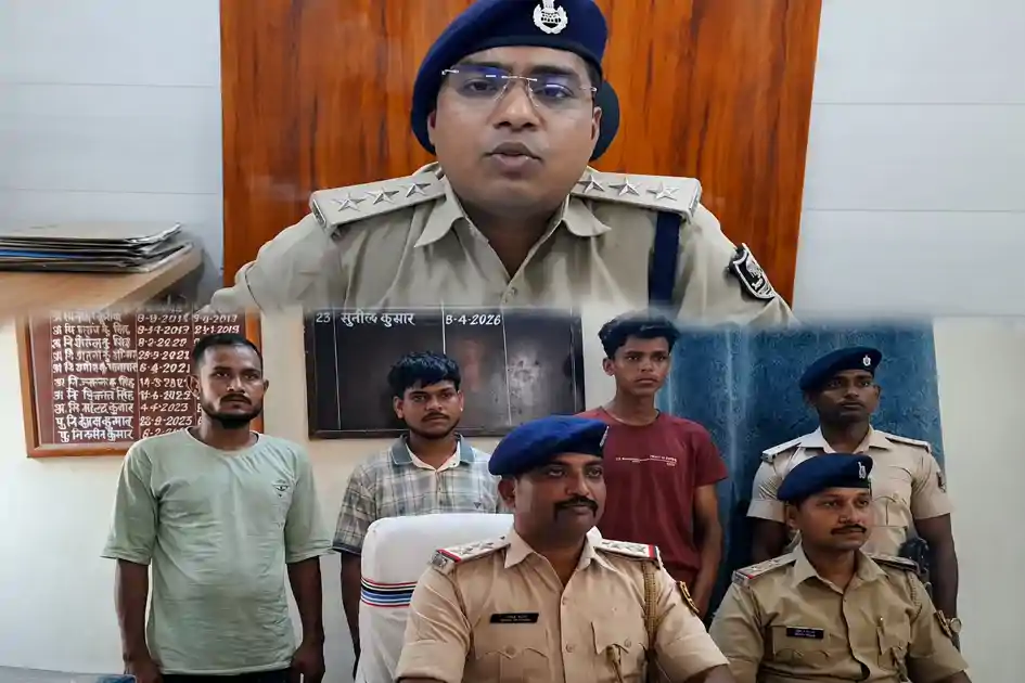 मधुबनी पुलिस की बड़ी कार्रवाई, बाइक चोर गिरोह का भंडाफोड़, 3 शातिर गिरफ्तार, 3 चोरी की बाइक बरामद