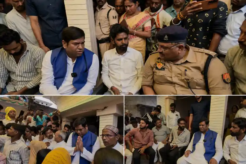 लक्ष्मण निषाद हत्याकांड के पीड़ित परिवार से मिले मुकेश सहनी, बोले-हर दोषी को सजा दिलाएंगे लक्ष्मण निषाद हत्याकांड के पीड़ित परिवार से मिले मुकेश सहनी, बोले-हर दोषी को सजा दिलाएंगे
