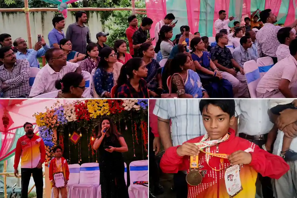रामपुर के 7 वर्षीय गीतांक आयुष ने नेशनल लेवल के कराटे में जीता स्वर्ण पदक, सुपौल का नाम किया रोशन