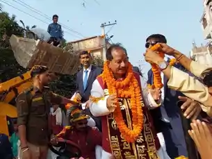 लखीसराय में धांय-धांय! डिप्टी CM विजय सिन्हा के स्वागत में जमकर हुई हर्ष फायरिंग