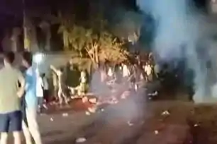 चाईबासा में नो-एंट्री को लेकर बवाल, पुलिस-पथराव में कई घायल