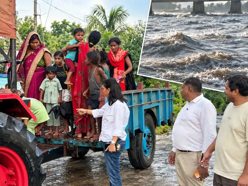 गंडक उफान पर, बिहार में फिर बाढ़ का खतरा, DM-SP खुद कर रहे कैंप गंडक उफान पर, बिहार में फिर बाढ़ का खतरा, DM-SP खुद कर रहे कैंप