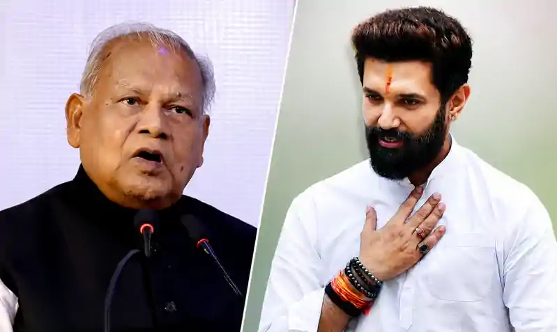 आरक्षण पर चिराग-मांझी आमने-सामने, इस्तीफे की मांग तक पहुंची सियासी जंग