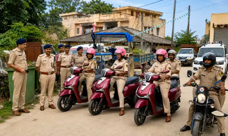 कई थानों को मिली पिंक स्कूटी, महिलाओं की सुरक्षा में तत्पर रहेंगी पुलिस दीदी कई थानों को मिली पिंक स्कूटी, महिलाओं की सुरक्षा में तत्पर रहेंगी पुलिस दीदी