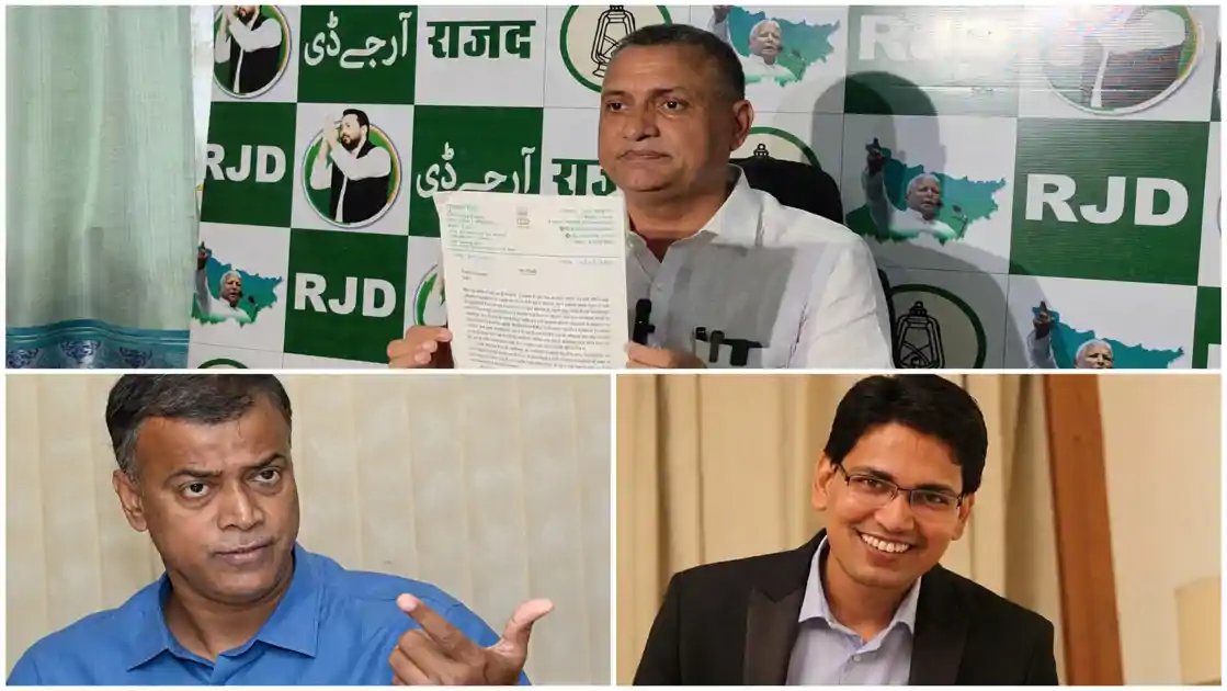 'आनंद किशोर समेत 9 IAS अधिकारियों पर गंभीर आरोप'  अरबों-खरबों की चोरी.. सुधाकर सिंह के दावे से हड़कंप 
