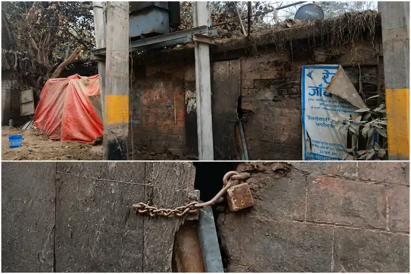 गोपालगंज में 24 साल से सरकारी सिस्टम पर लटका ताला, बदहाली के आंसू बहा रहा सामुदायिक शौचालय और यात्री शेड