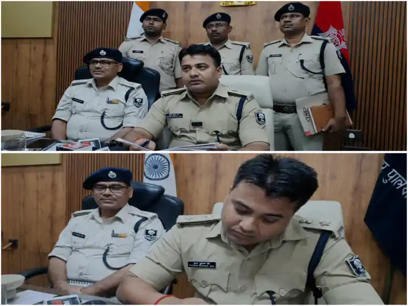 सीवान दुर्गा मंदिर से सोने की हार चोरी का 4 घंटे के भीतर खुलासा, पुलिस ने एक महिला समेत दो को किया गिरफ्तार सीवान दुर्गा मंदिर से सोने की हार चोरी का 4 घंटे के भीतर खुलासा, पुलिस ने एक महिला समेत दो को किया गिरफ्तार