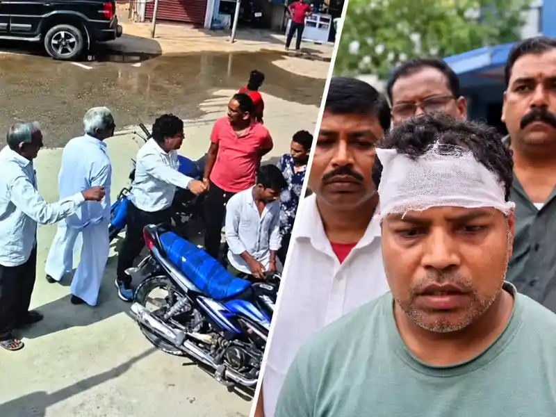 थाना प्रभारी के सामने भाजयुमो नेता पर हमले का आरोप, एसपी कार्यालय पहुंचे भाजपा नेता थाना प्रभारी के सामने भाजयुमो नेता पर हमले का आरोप, एसपी कार्यालय पहुंचे भाजपा नेता