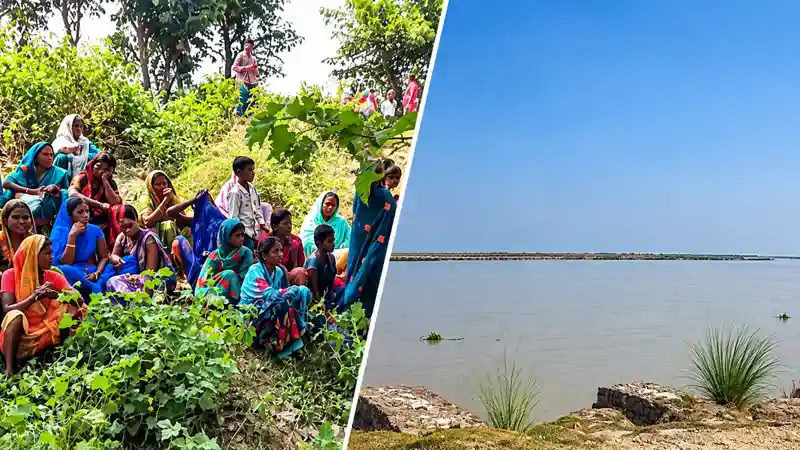 बिहार में बाढ़ का कहर, दियारा इलाका डूबा, लोग ऊंचे ठिकानों पर भागे