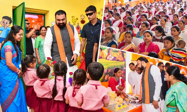 मुख्यमंत्री ने कहा- 'आंगन का मिलन' कार्यक्रम से आंगनबाड़ी सेवाएं होंगी सुदृढ़ मुख्यमंत्री ने कहा- 'आंगन का मिलन' कार्यक्रम से आंगनबाड़ी सेवाएं होंगी सुदृढ़