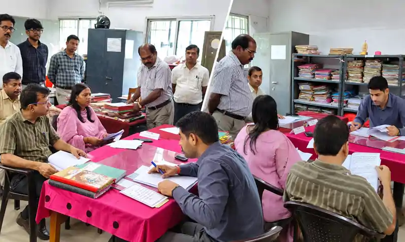 जिला स्थापना शाखा कार्यालय का DM ने किया औचक निरीक्षण, कार्यालय की व्यवस्था सुधारने का दिया निर्देश जिला स्थापना शाखा कार्यालय का DM ने किया औचक निरीक्षण, कार्यालय की व्यवस्था सुधारने का दिया निर्देश