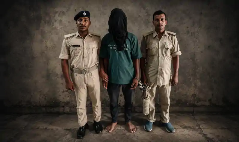 अवैध संबंध के कारण पति ने की पत्नी की हत्या, आरोपी गिरफ्तार अवैध संबंध के कारण पति ने की पत्नी की हत्या, आरोपी गिरफ्तार