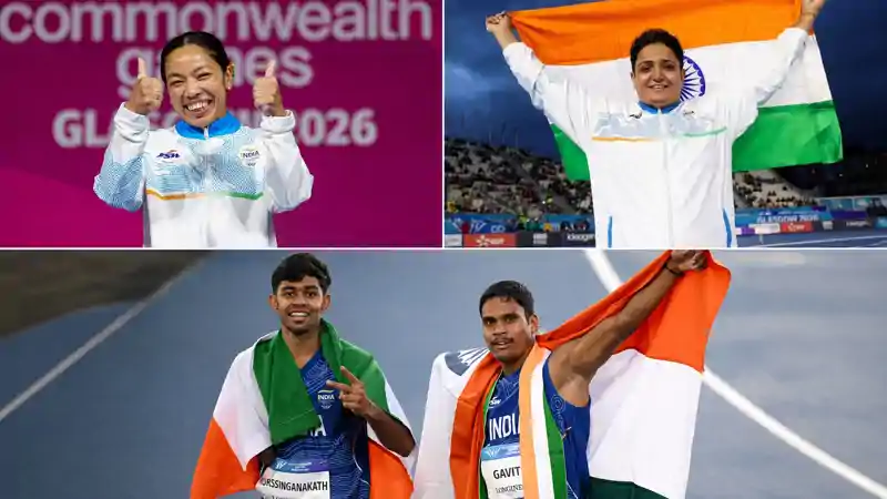 CWG 2026: भारत की झोली में एक और गोल्ड, कॉमनवेल्थ गेम्स में 15 मेडल के साथ लगाई छलांग, जानिए पदकवीरों को... CWG 2026: भारत की झोली में एक और गोल्ड, कॉमनवेल्थ गेम्स में 15 मेडल के साथ लगाई छलांग, जानिए पदकवीरों को...