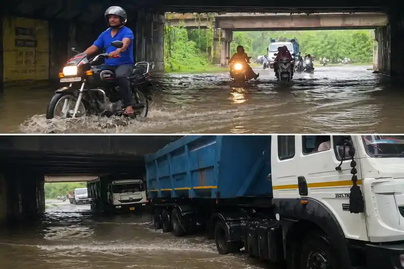 बोकारो: करोड़ों खर्च के बाद भी सड़क बना तालाब, 5 फीट पानी में तैर रही गाड़ियां बोकारो: करोड़ों खर्च के बाद भी सड़क बना तालाब, 5 फीट पानी में तैर रही गाड़ियां