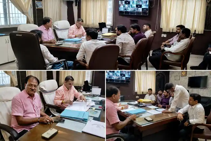सहरसा नगर निगम पहुंची नगर विकास विभाग की जांच टीम, पटना से आई टीम ने घंटों तक फाइलों को खंगाला 