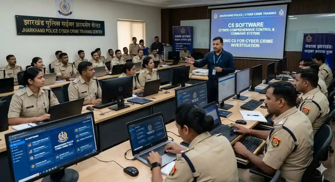 साइबर अपराध पर नकेल कसने की तैयारी, झारखंड पुलिस को मिलेगा हाईटेक प्रशिक्षण