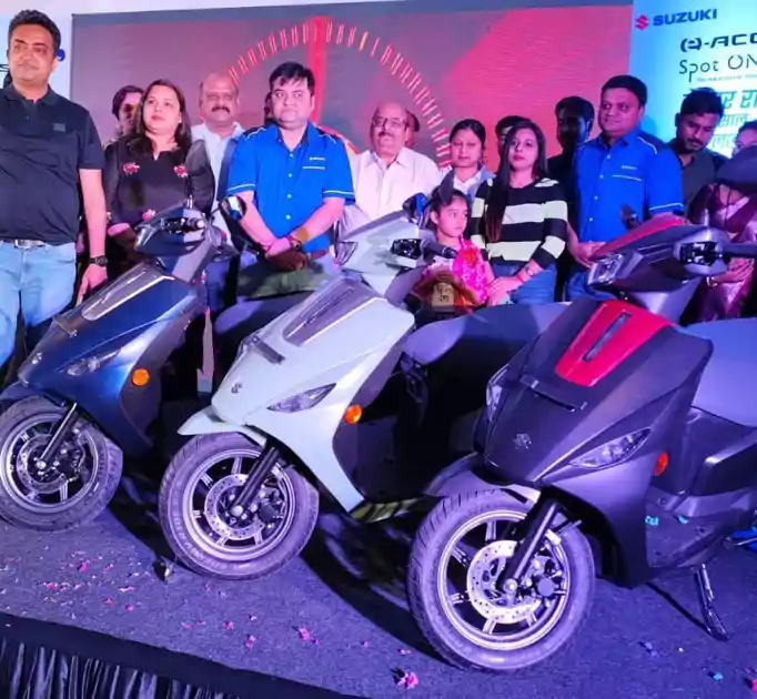  रांची : शहरी मोबिलिटी के लिये नया विकल्प, सुजुकी ने लॉन्च किया इलेक्ट्रिक स्कूटर ‘ई-एक्सेस’ 