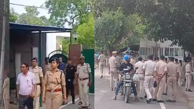 राबड़ी आवास को पुलिस ने घेरा, 10 सर्कुलर रोड छावनी में तब्दील, राबड़ी देवी ने सीएम सम्राट को फोर्स बुलाने की दी थी चेतावनी राबड़ी आवास को पुलिस ने घेरा, 10 सर्कुलर रोड छावनी में तब्दील, राबड़ी देवी ने सीएम सम्राट को फोर्स बुलाने की दी थी चेतावनी