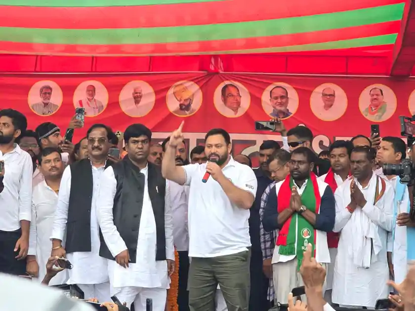 गौराबौराम से वीआईपी के प्रत्याशी संतोष सहनी महागठबंधन के प्रत्याशी घोषित, तेजस्वी ने दिया जीत का आशीर्वाद  