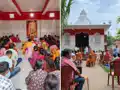 सार्वजनिक काली मंदिर में विधिवत स्थापित हुईं मां काली की प्रतिमा, श्रद्धालुओं में उत्साह