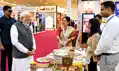 राष्ट्रीय एकता दिवस 2026: बिहार के स्टॉल पर पहुंचे प्रधानमंत्री का मिथिला पाग से स्वागत