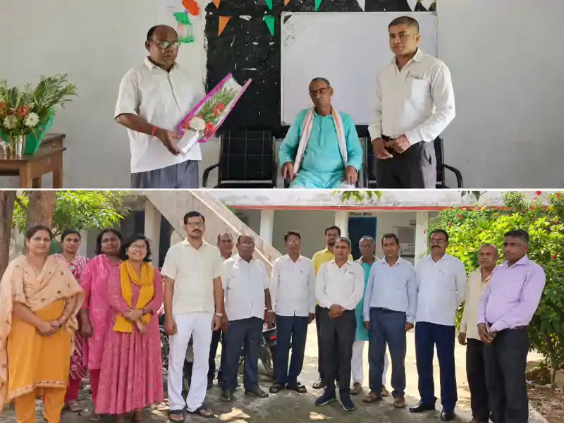 राष्ट्रीय युवा कला रत्न सम्मान के लिए चुने गए दीपू कुमार, विद्यालय परिवार ने किया सम्मानित