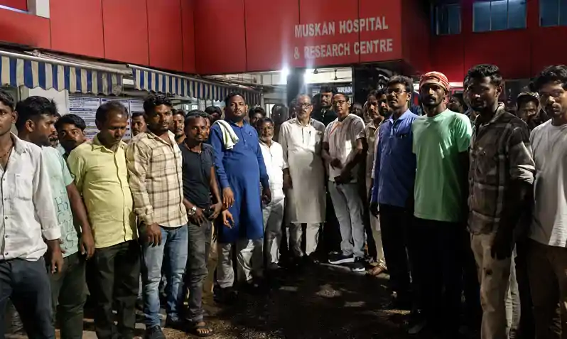 इरफान अंसारी की मौत पर हॉस्पिटल में जमकर हंगामा, हॉस्पिटल प्रबंधन ने आरोप को नकारा
