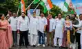 हल्द्वानी घटना के विरोध में कांग्रेस का प्रदर्शन, केंद्र सरकार का पुतला दहन
