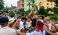 पुतला दहन को लेकर हाई-वोल्टेज ड्रामा, आमने-सामने आए युवा कांग्रेस और भाजपा कार्यकर्ता