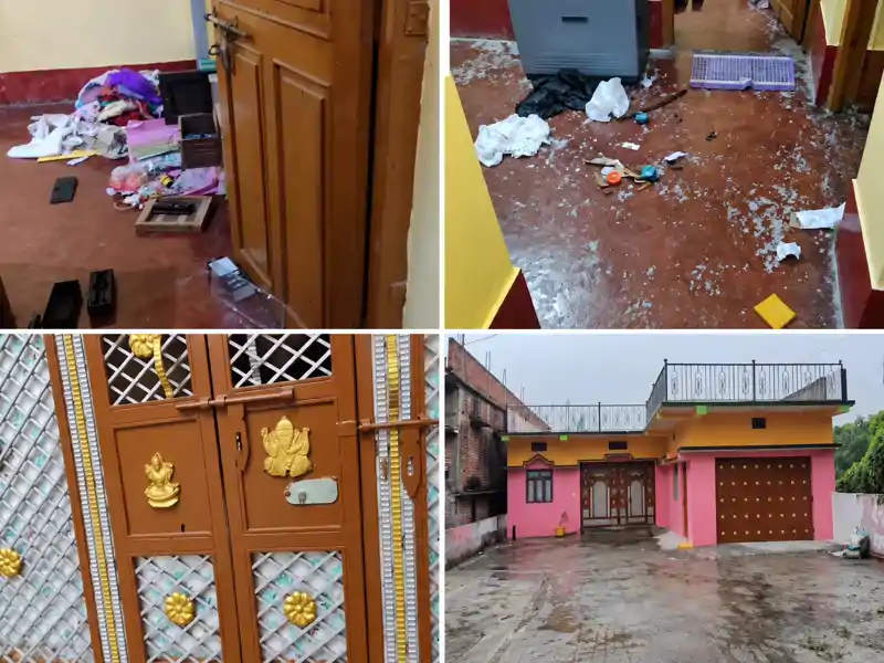 चोरों ने बंद मकान को निशाना बनाते हुए की भीषण चोरी, घर का ताला तोड़कर ज्वेलरी और कीमती सामान ले उड़े चोरों ने बंद मकान को निशाना बनाते हुए की भीषण चोरी, घर का ताला तोड़कर ज्वेलरी और कीमती सामान ले उड़े