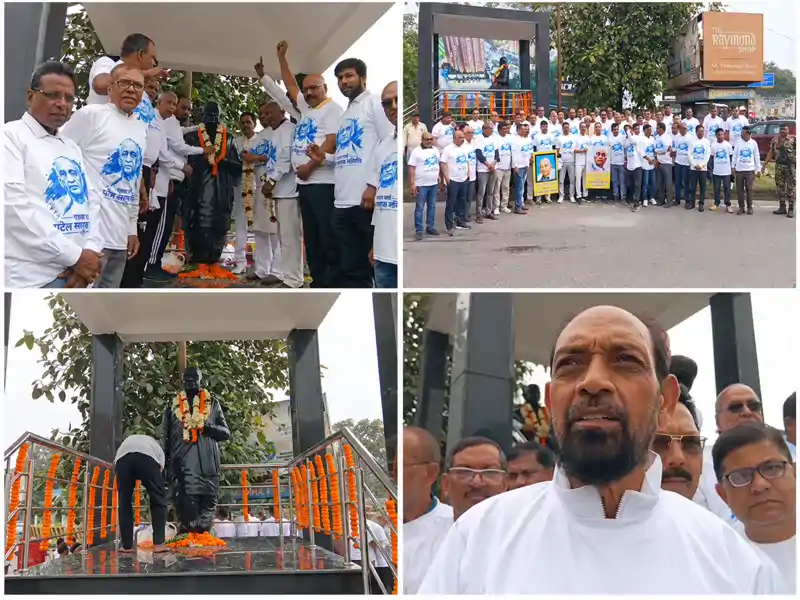 सरदार पटेल की 151वीं जयंती पर लोगों ने दी श्रद्धांजलि, निकाला गया राष्ट्रीय एकता मार्च 